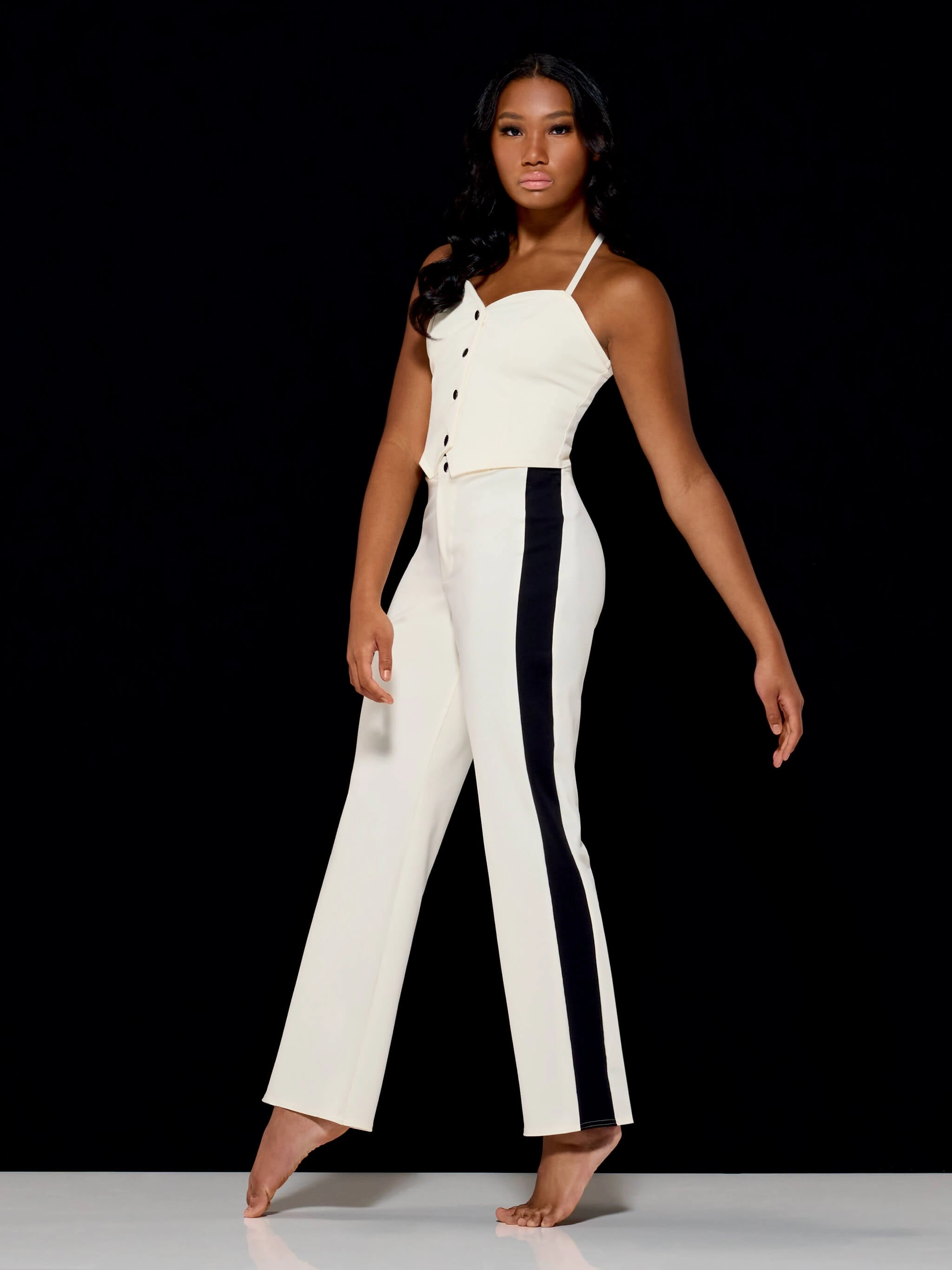 Weight Distribution Tech FastDrying Textured Weave Walk The Line - Striped Pant