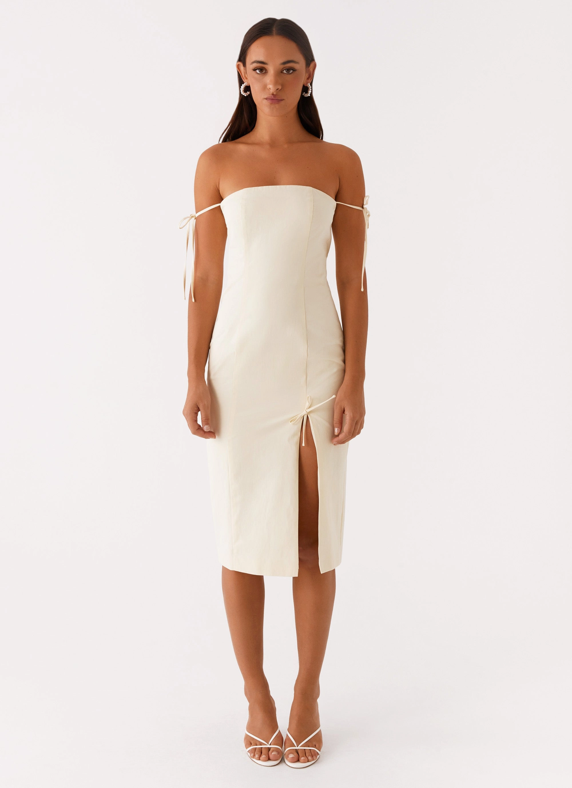 Limelight Midi Dress - Lemon Light Silhouette Soul Warm