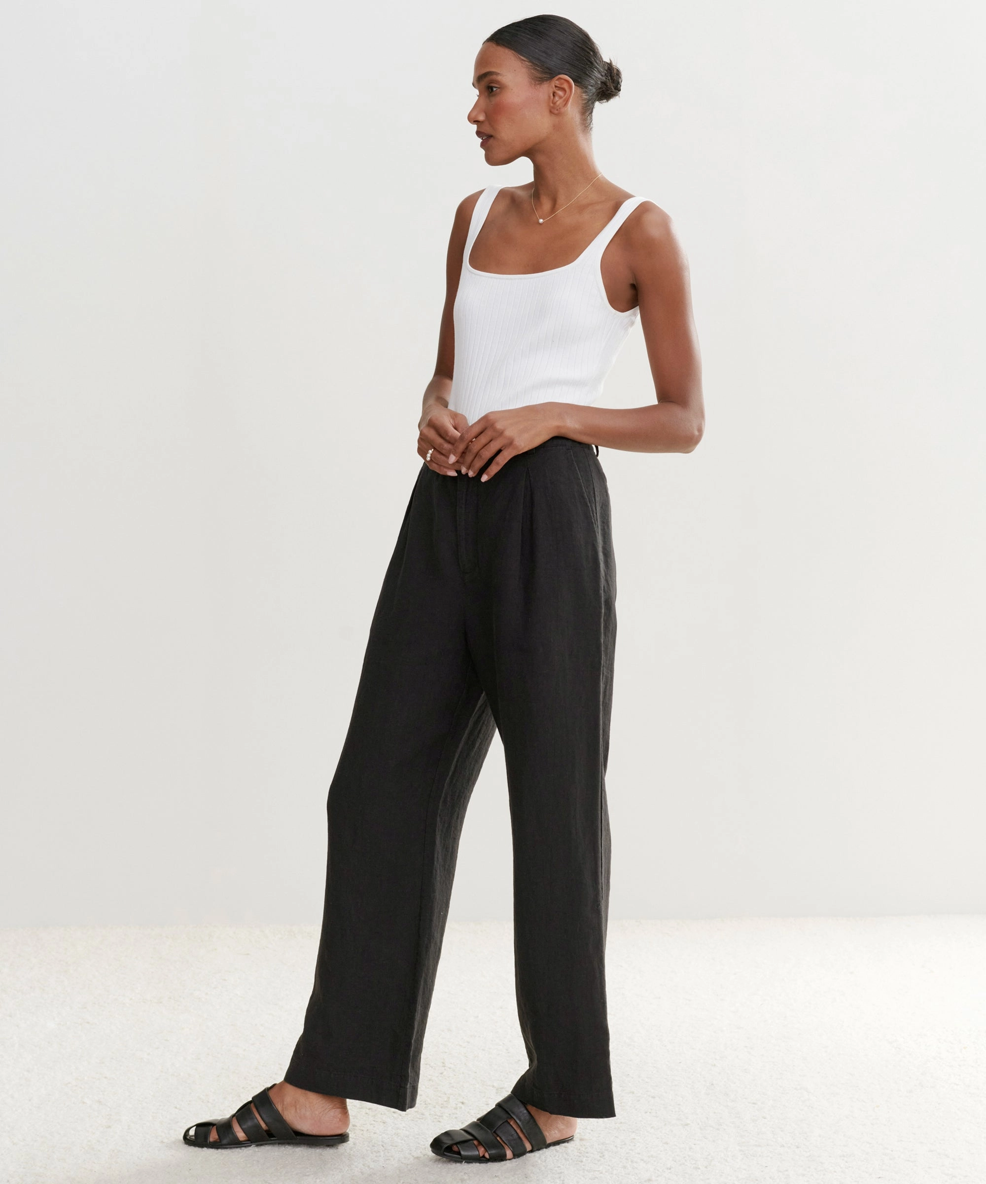 Casual Comfort Look Linen Kyle Trouser