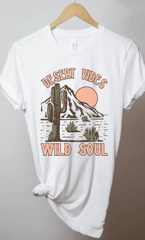Airflow Ventilation Desert Vibes Wild Soul Graphic Tee S-XL