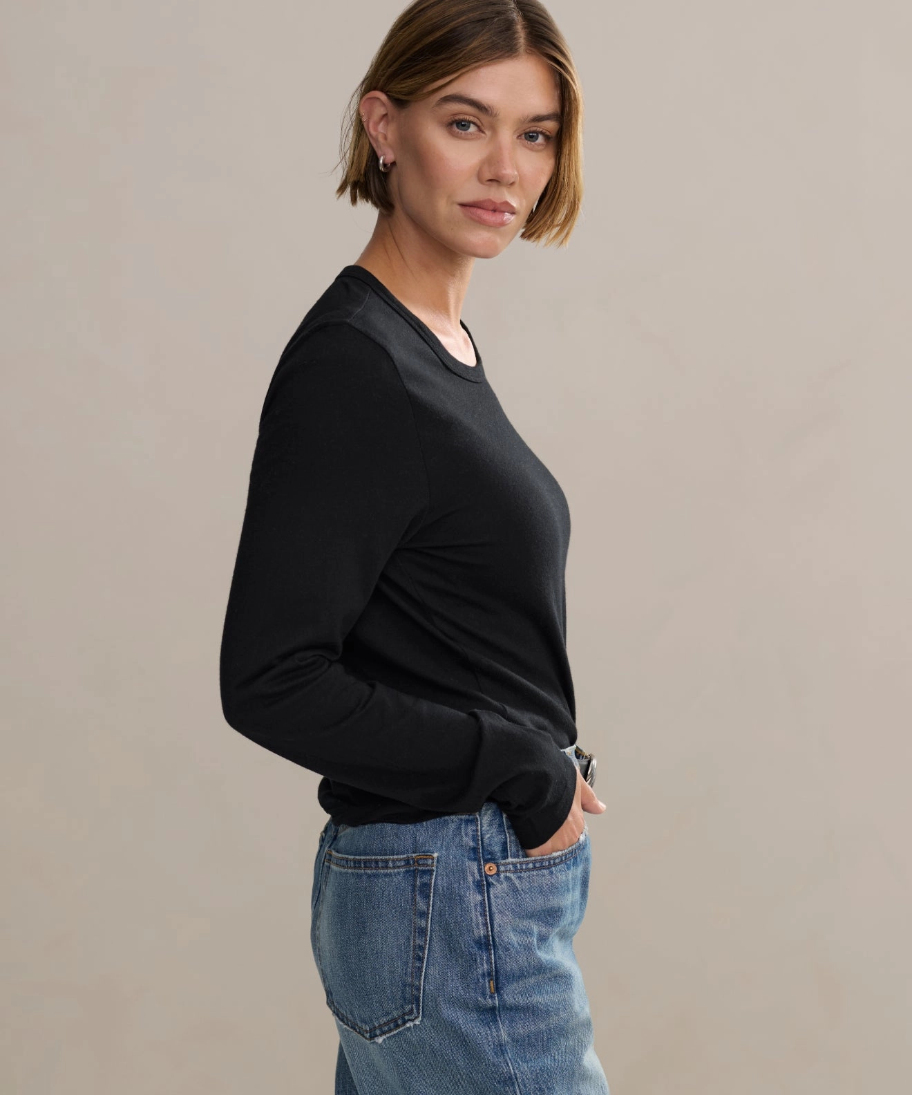 NonToxic Certification Long-Sleeve Slim Tee