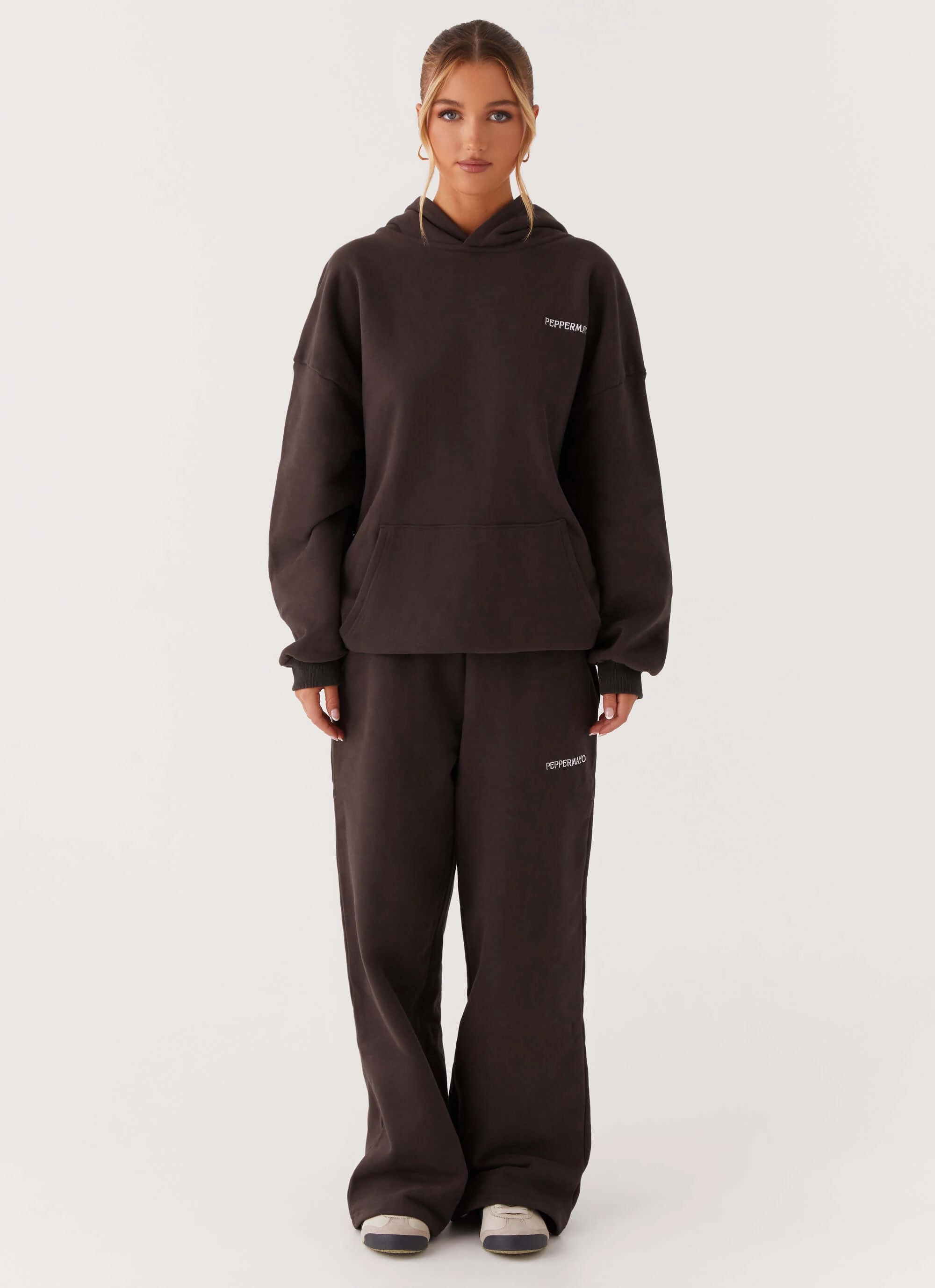 Signature Oversized Hoodie - Charcoal All Season