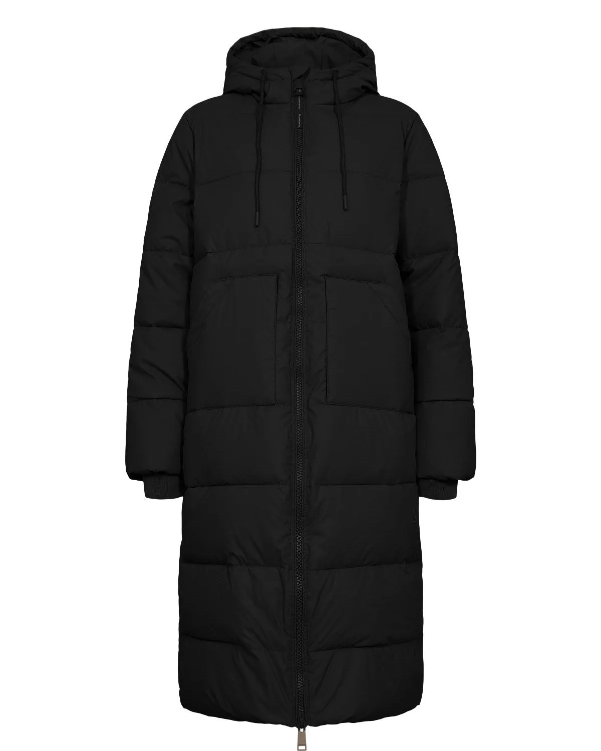 Modular Attachment Points NUBIRRA LONG JACKET - Caviar