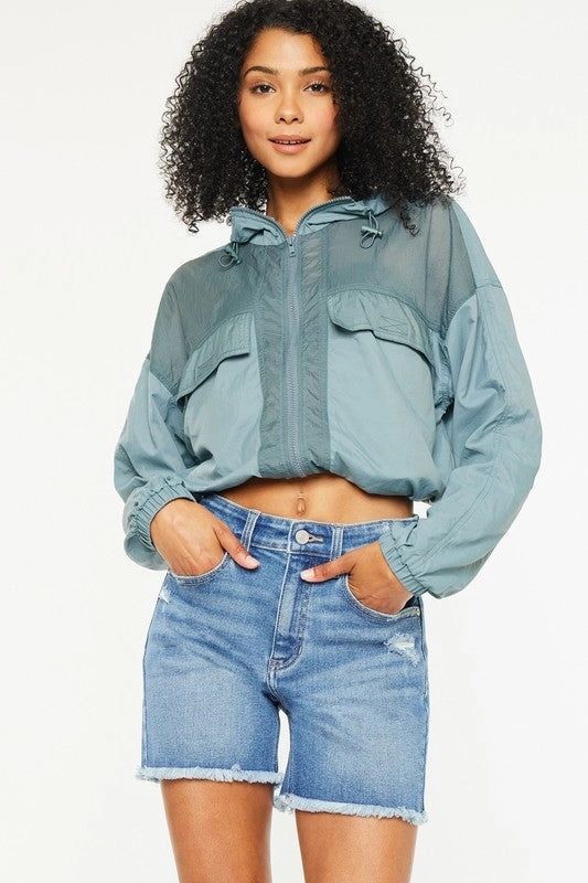 Jennie High Rise Shorts S-XL Satin feel Functional Fashion