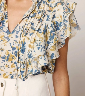 Warm Layer Arista Blouse | Carina Print