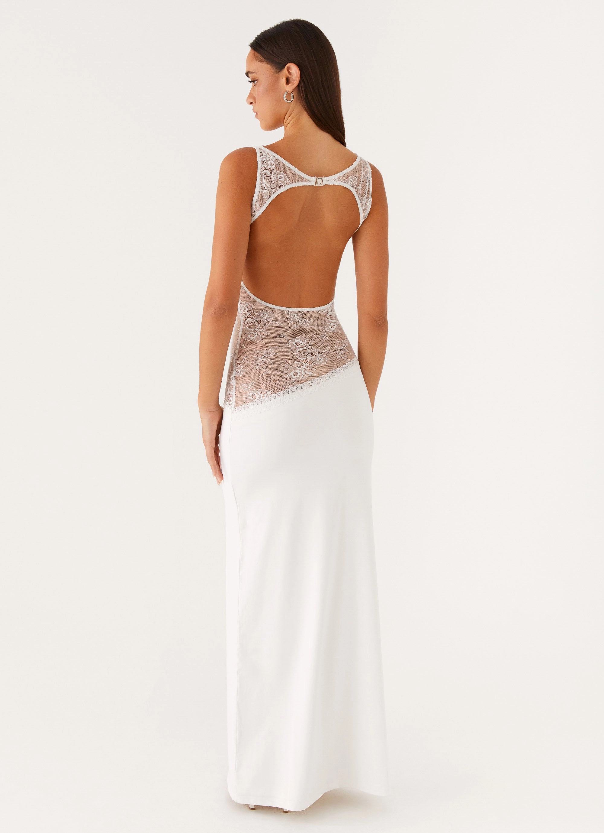 Lucinda Maxi Dress - White Relax Feel