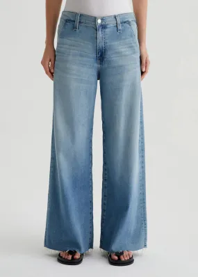 Night Out Everyday Holiday Vibes AG Stella Ankle Palazzo Jeans - Aries