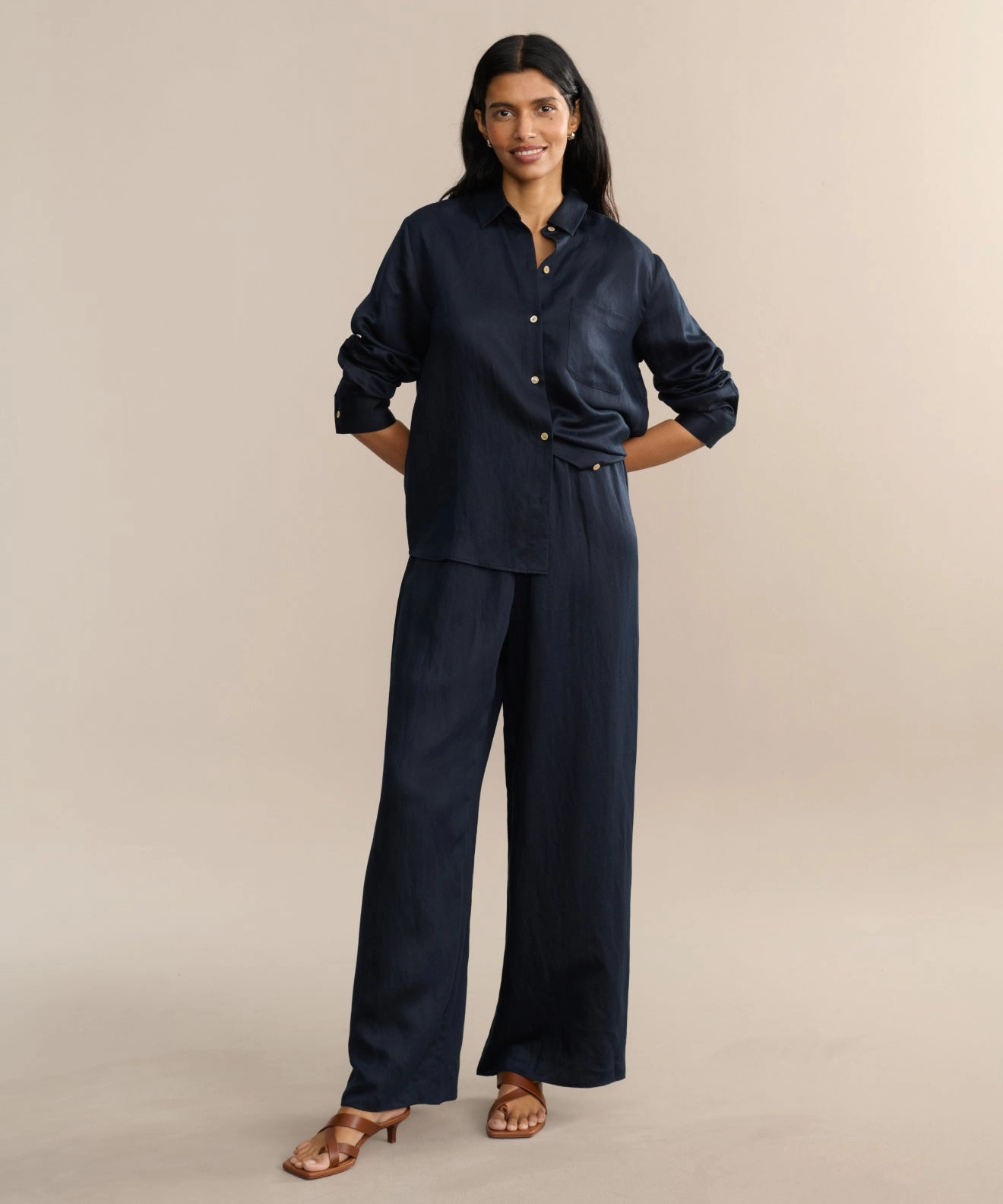 Madeline Shirt SheerLayering AllDay Comfort Design