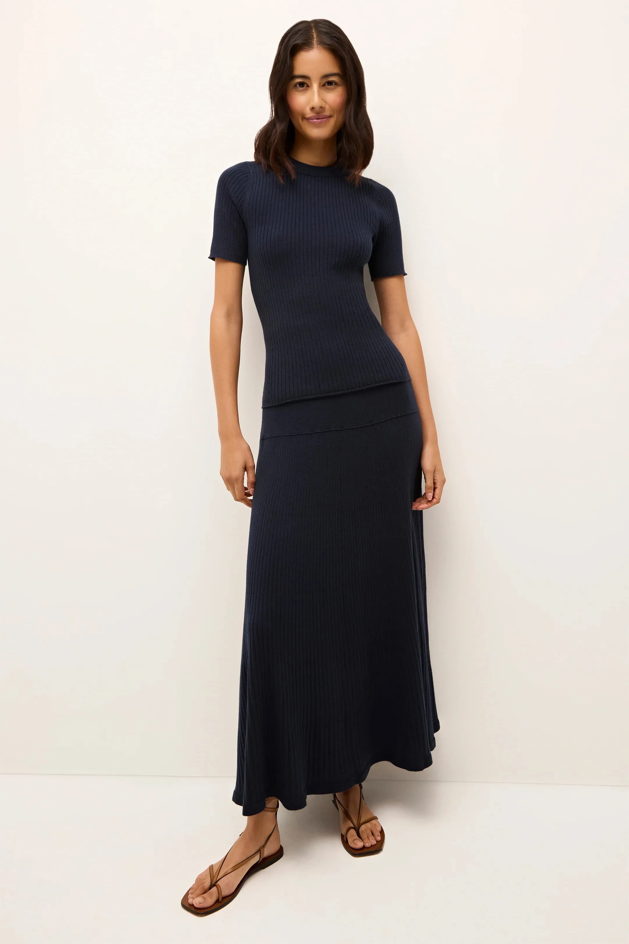 Marie Oliver Kaylan Skirt breathable panels Tapered leg