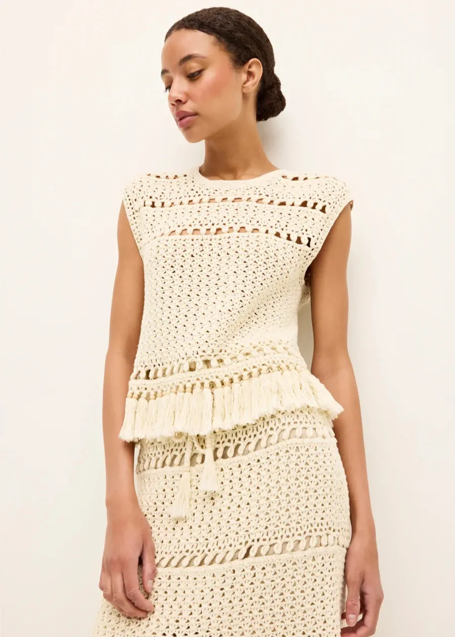 Hybrid Fabric Blend Comfortable Design Marie Oliver Mira Top