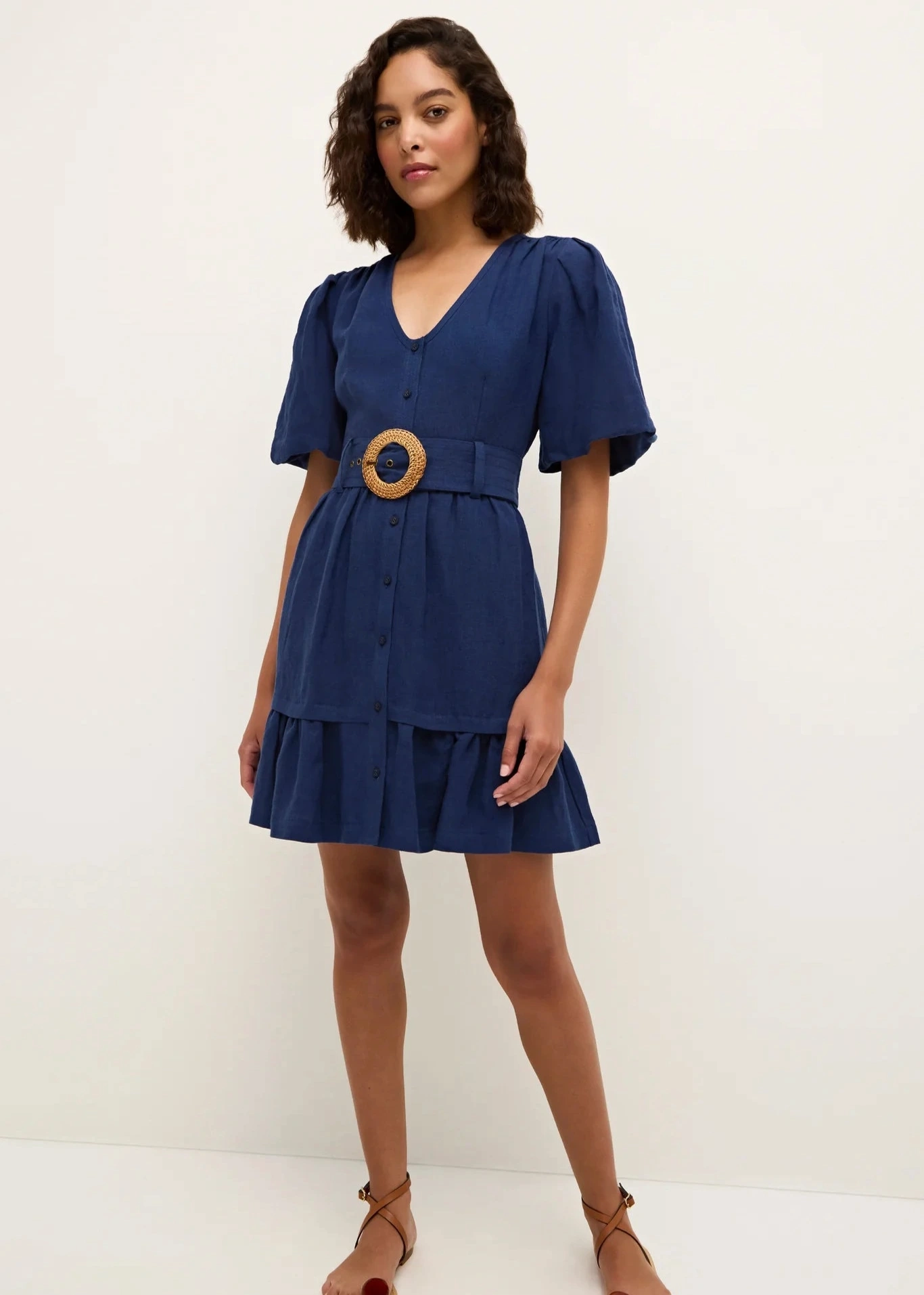 V Neckline Work Pairing Marie Oliver Gwyneth Dress