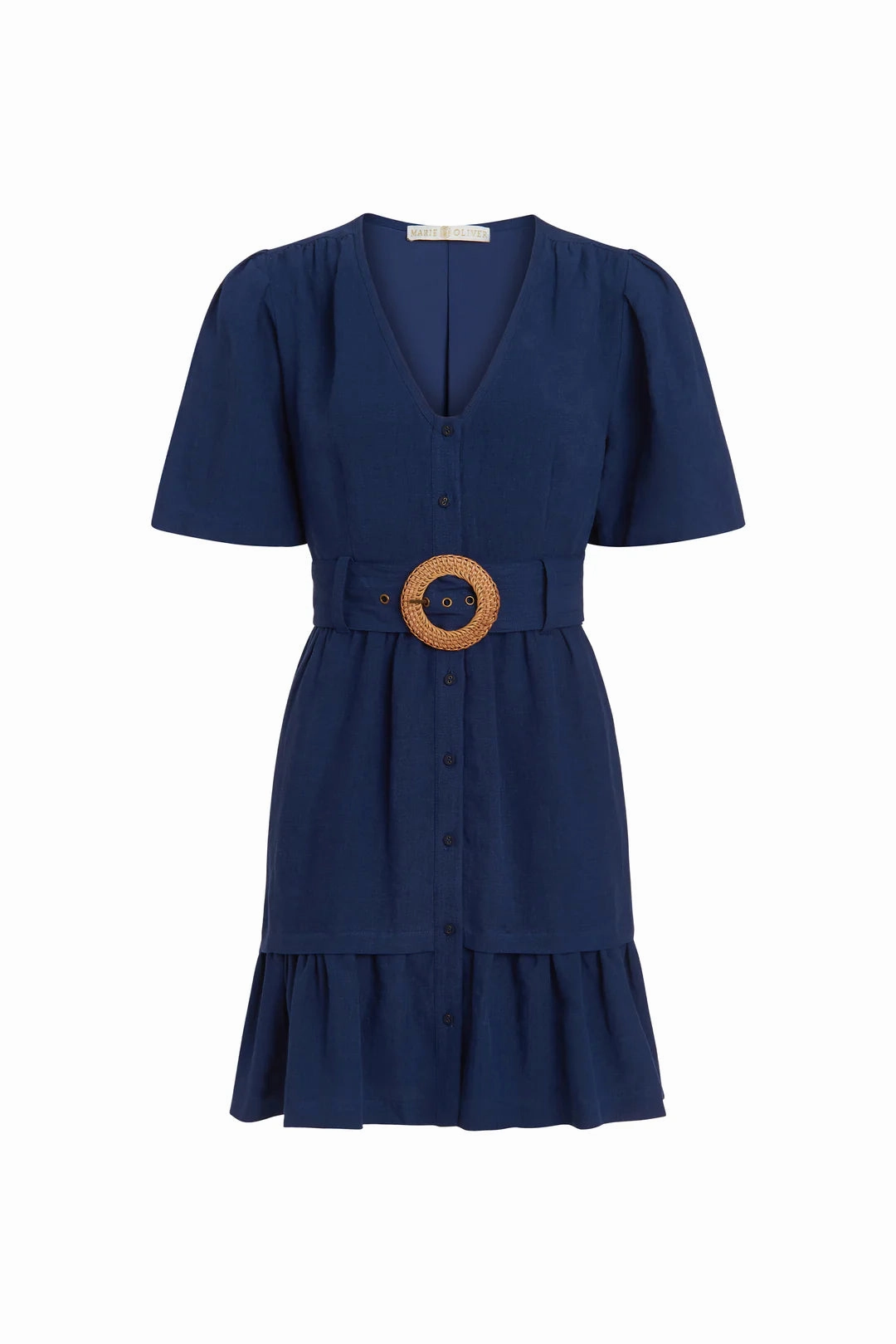 Marie Oliver Gwyneth Dress Flowy Cut Silky Movement