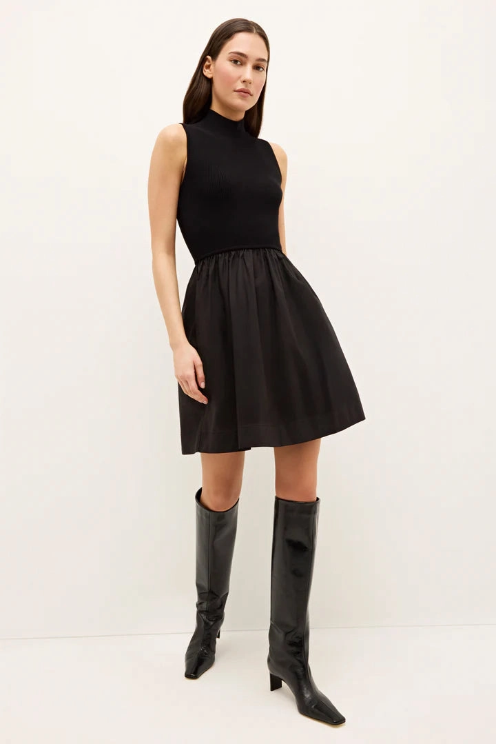 Marie Oliver Reynolds Dress Olive Tone Dew Glow