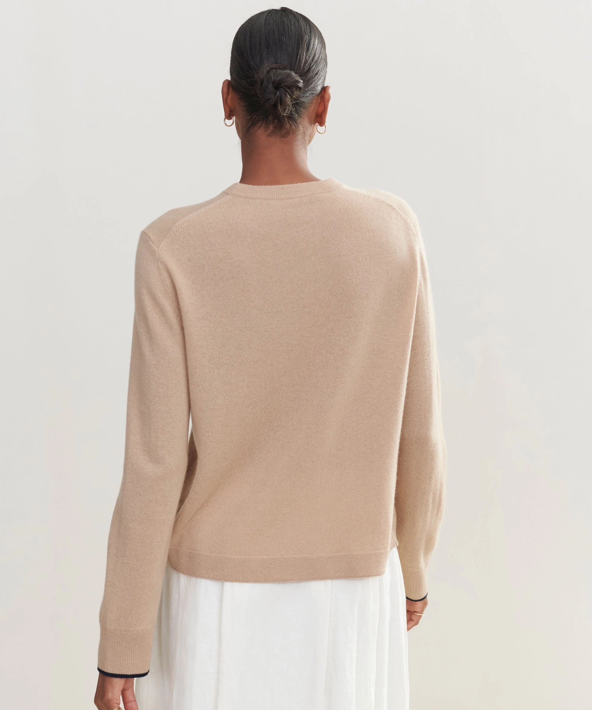 Autumn Layer Stay Cozy Flynn Cashmere Crewneck