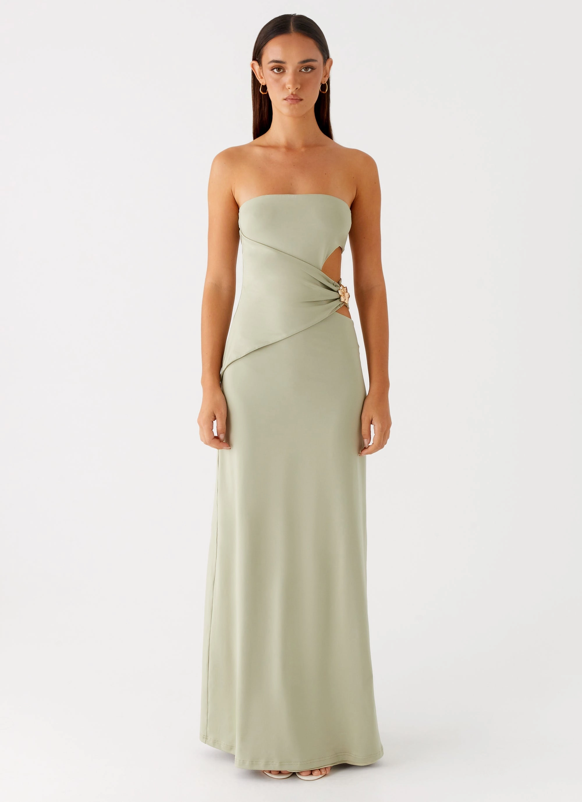 Refined Mood Anetta Maxi Dress - Sage