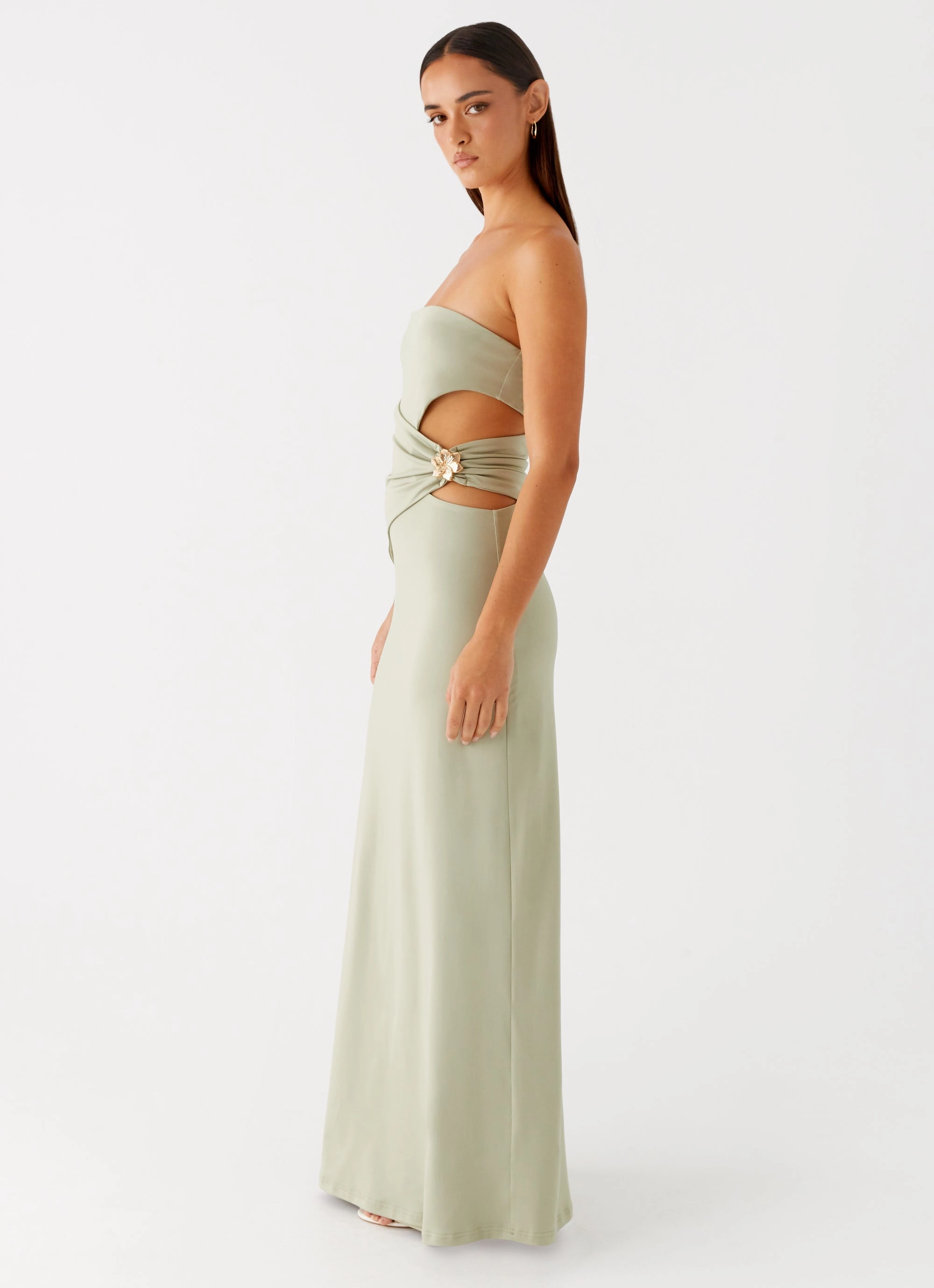 Tailored Wear Anetta Maxi Dress - Sage