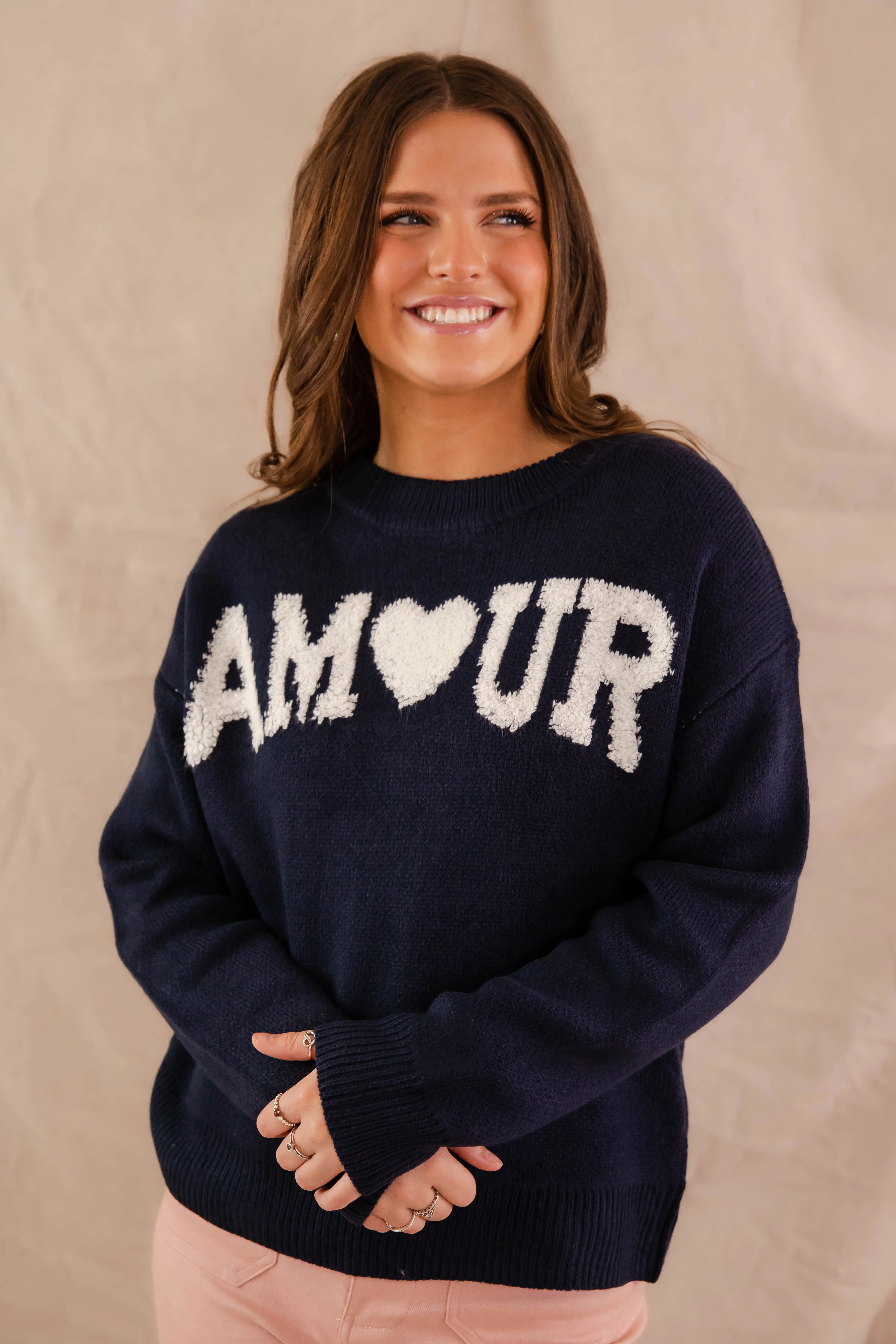 Eco Friendly Blend NonFadeFinish Mi Amour Sweater