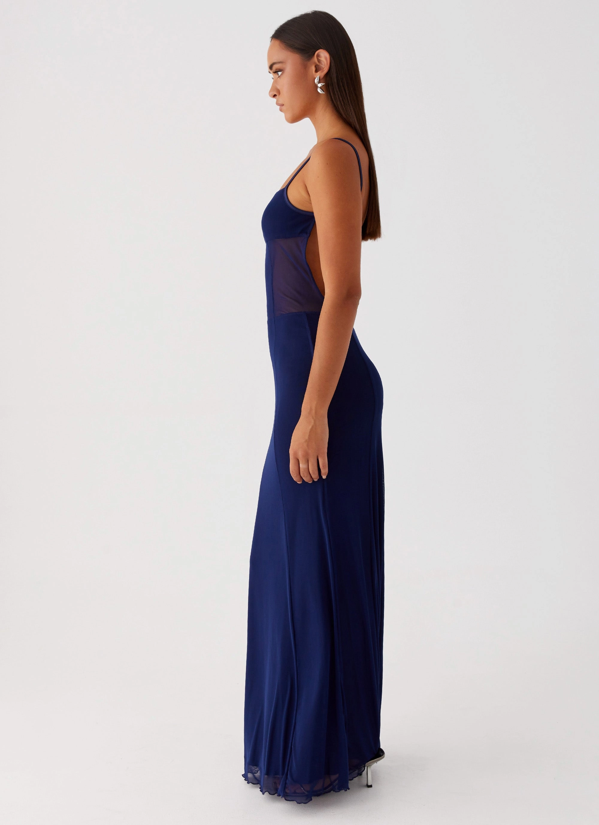 Miranda Maxi Dress - Navy Smart Wear Tailored Layers