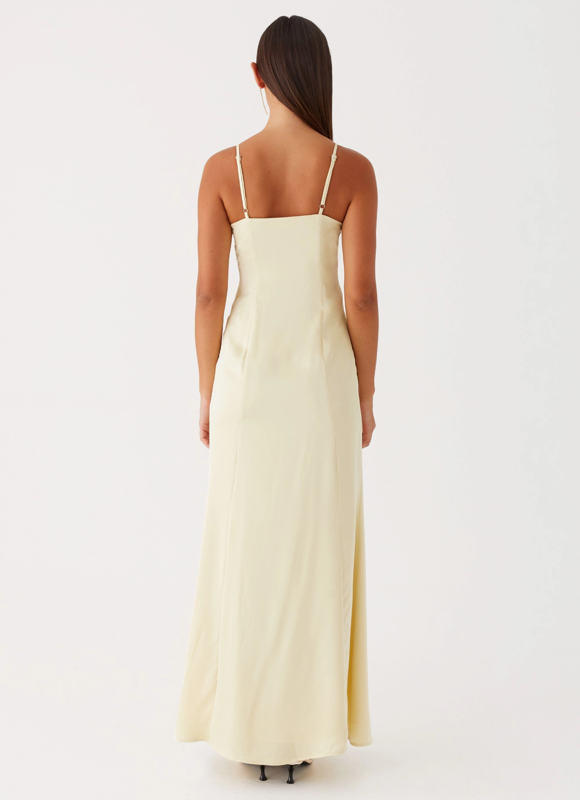 Miss Bloom Maxi Dress - Lemon Bold Touches Timeless Line
