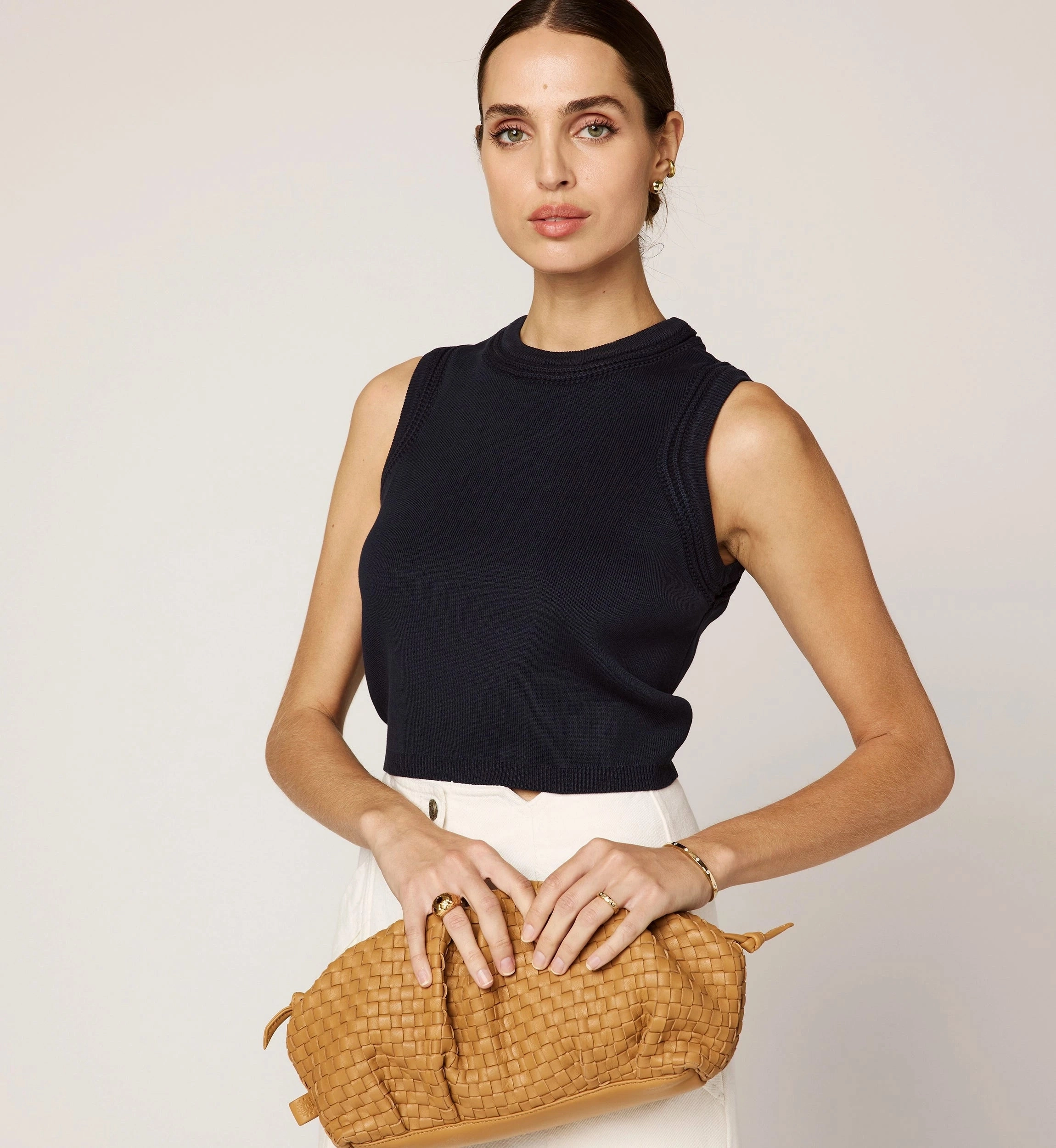 Reversible design Jade Top | Midnight Blue