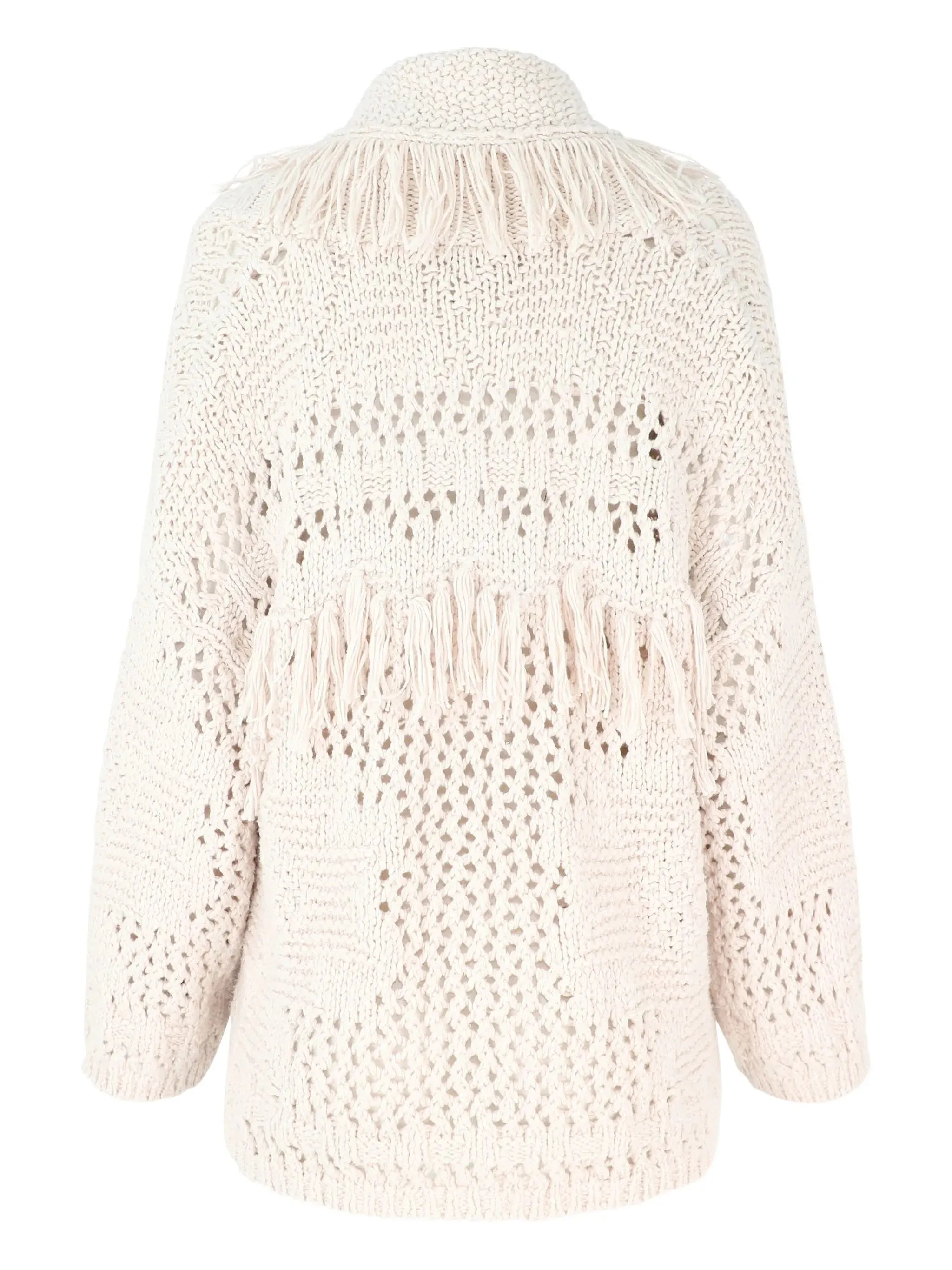 Autumn Cashmere Southwest Fringe Shawl Anti Pilling Finish