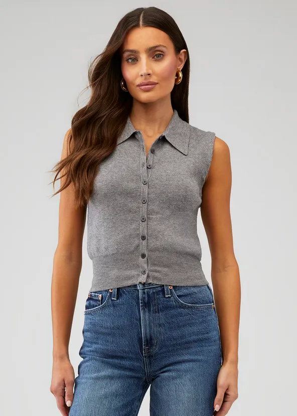 En Saison Clover Knit Sweater Top Abrasion Resistant Fabric