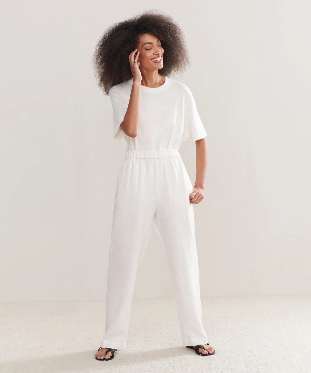 Linen Logan Pant Durable Construction NonIrritatingSeams