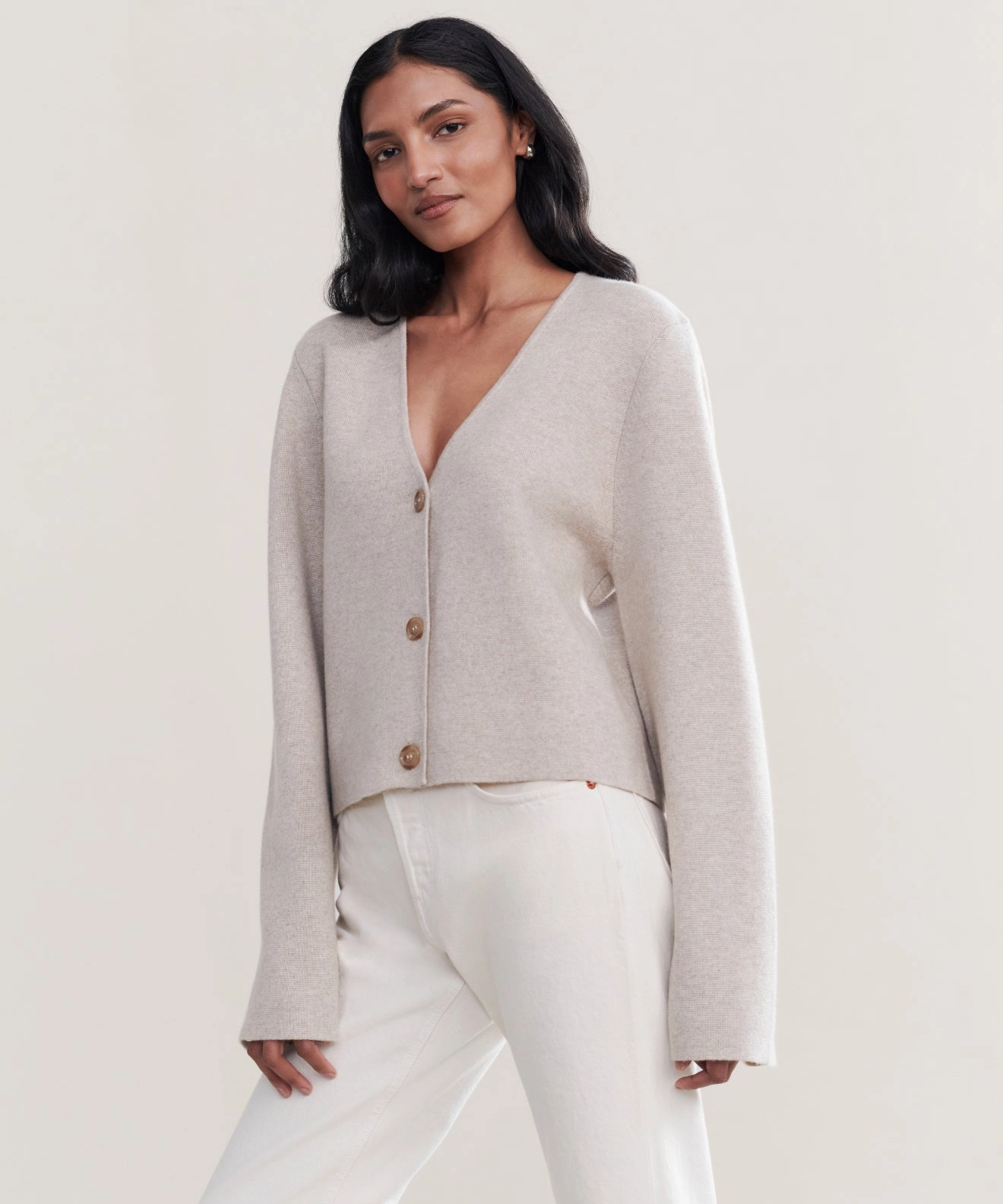 Thermal Lined Cuffs Ventilated Armhole Design Chelsea Cardigan