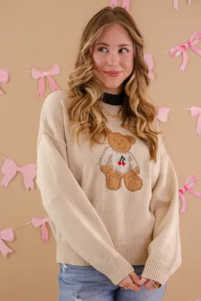 My Reassurance Sweater-Mocha Non Restrictive Fit