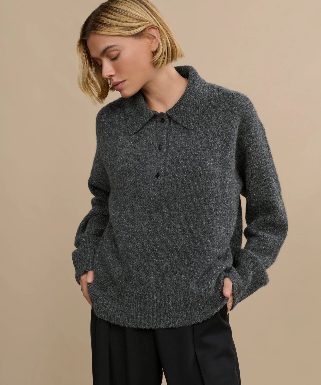 OdorResistant Finish Cashmere Burke Polo