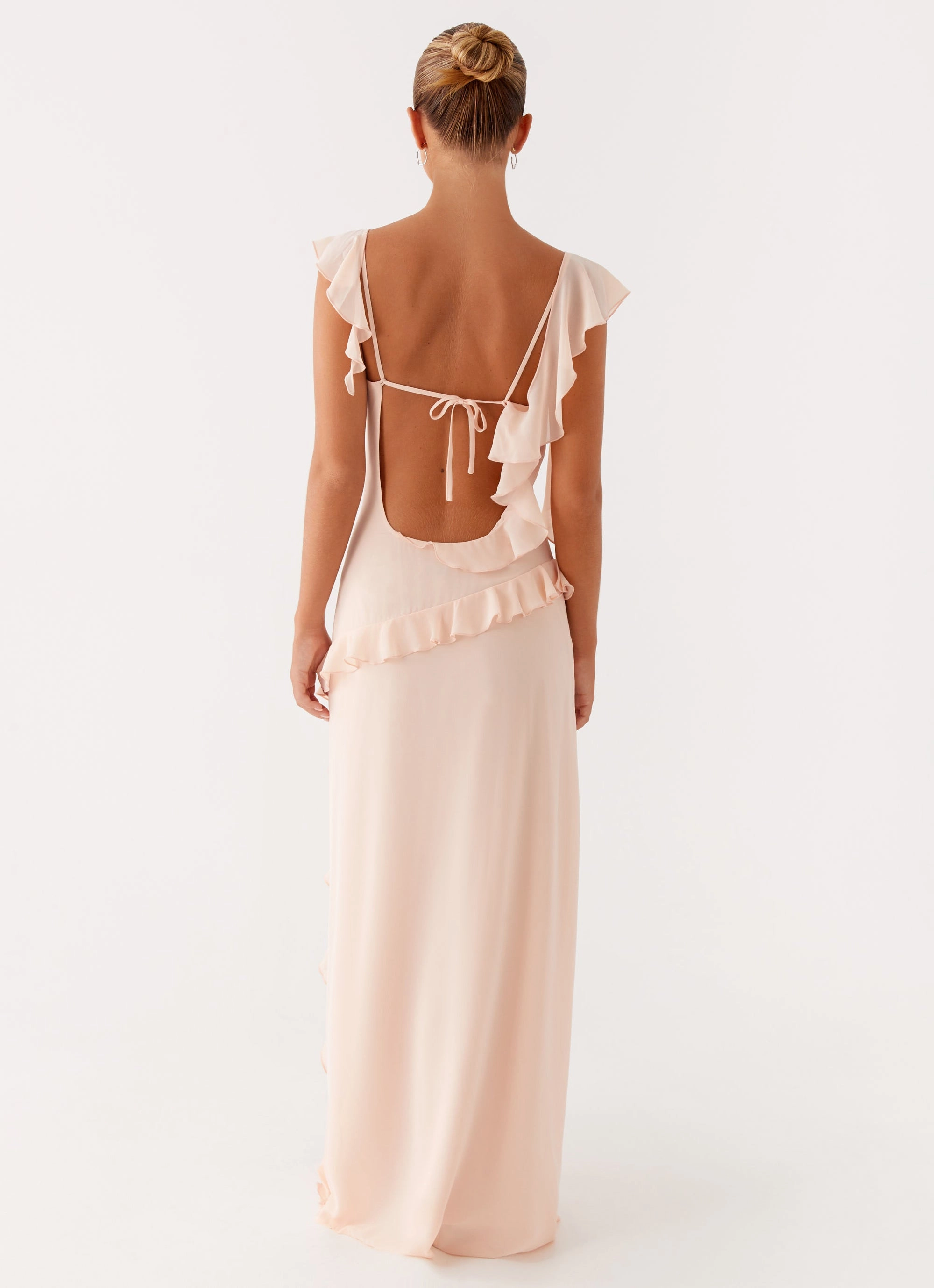 Naya Maxi Dress - Peach City Layer Flexible Mood