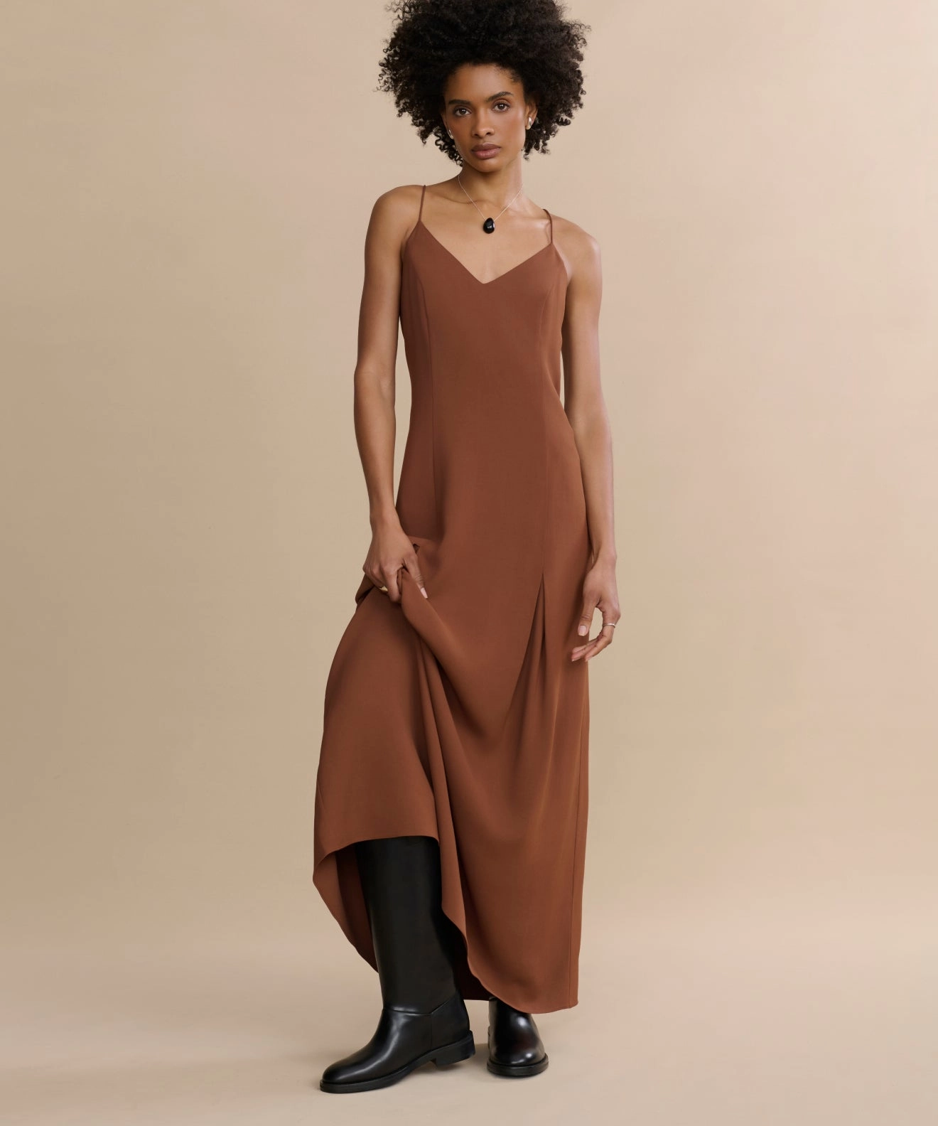 Florence Slip Dress Korean Trend Timeless fitted silhouette