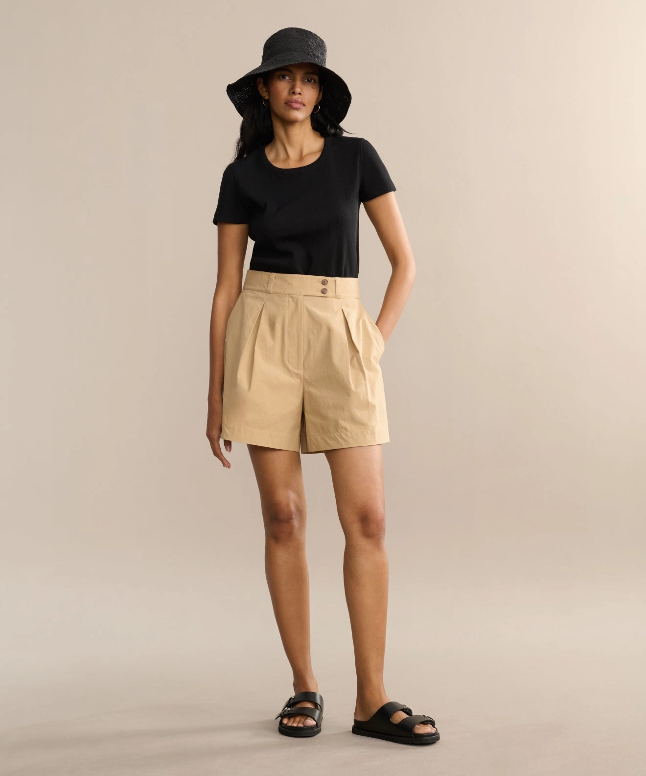 Corduroy texture Newport Short