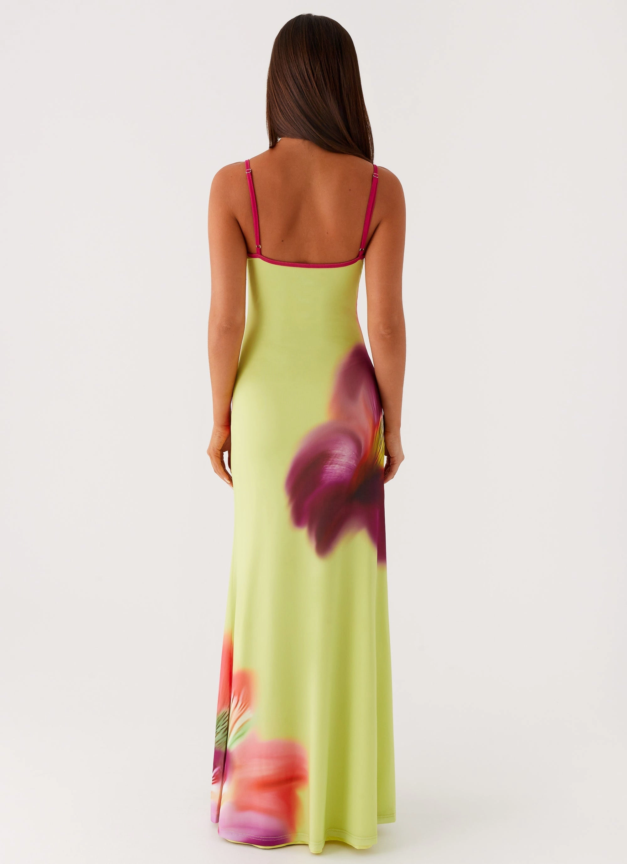 Everett Maxi Dress - Green Tropical Brunch Outfit
