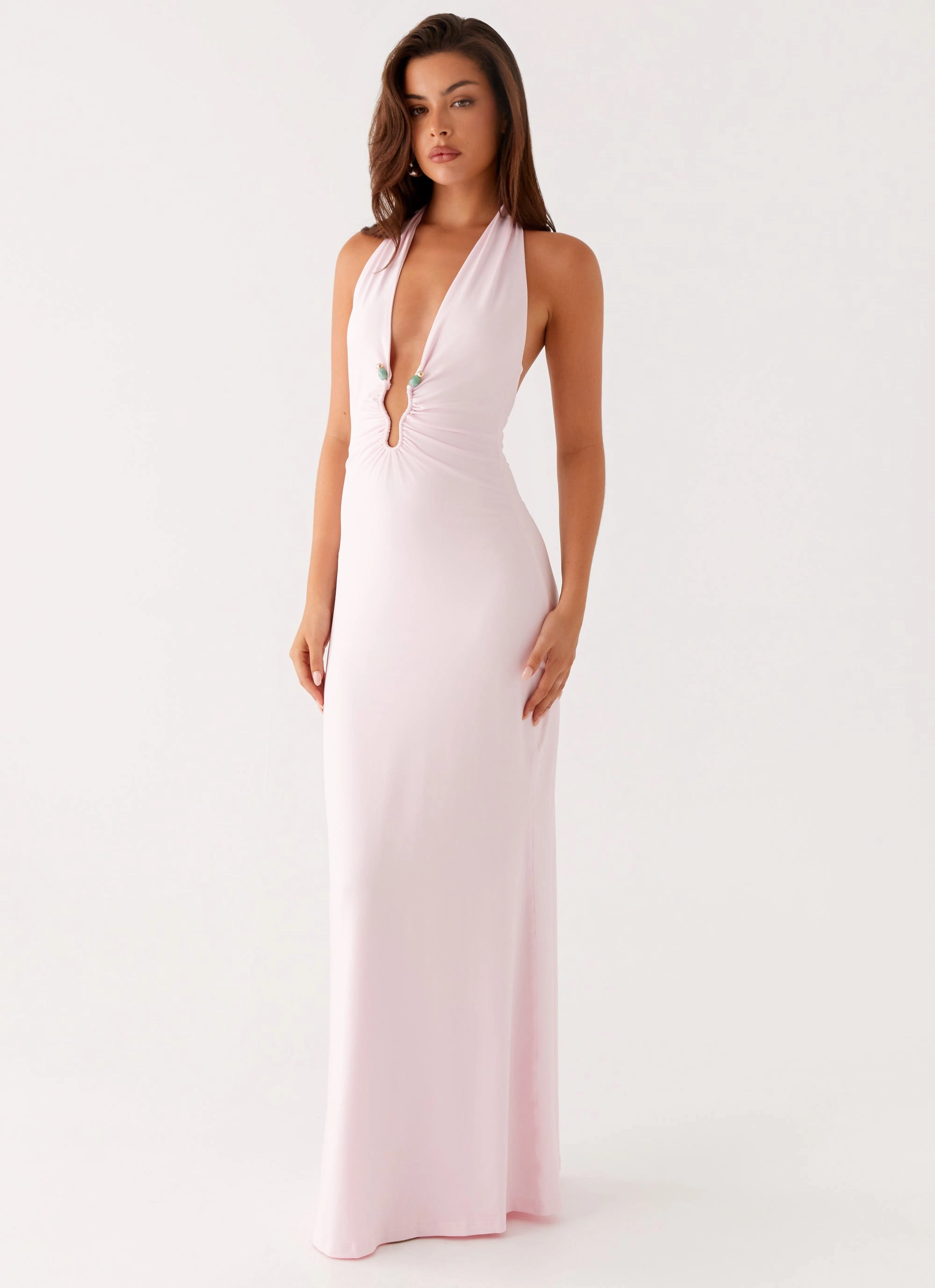 Nicola Maxi Dress - Pink Fashion Look Tall Girl