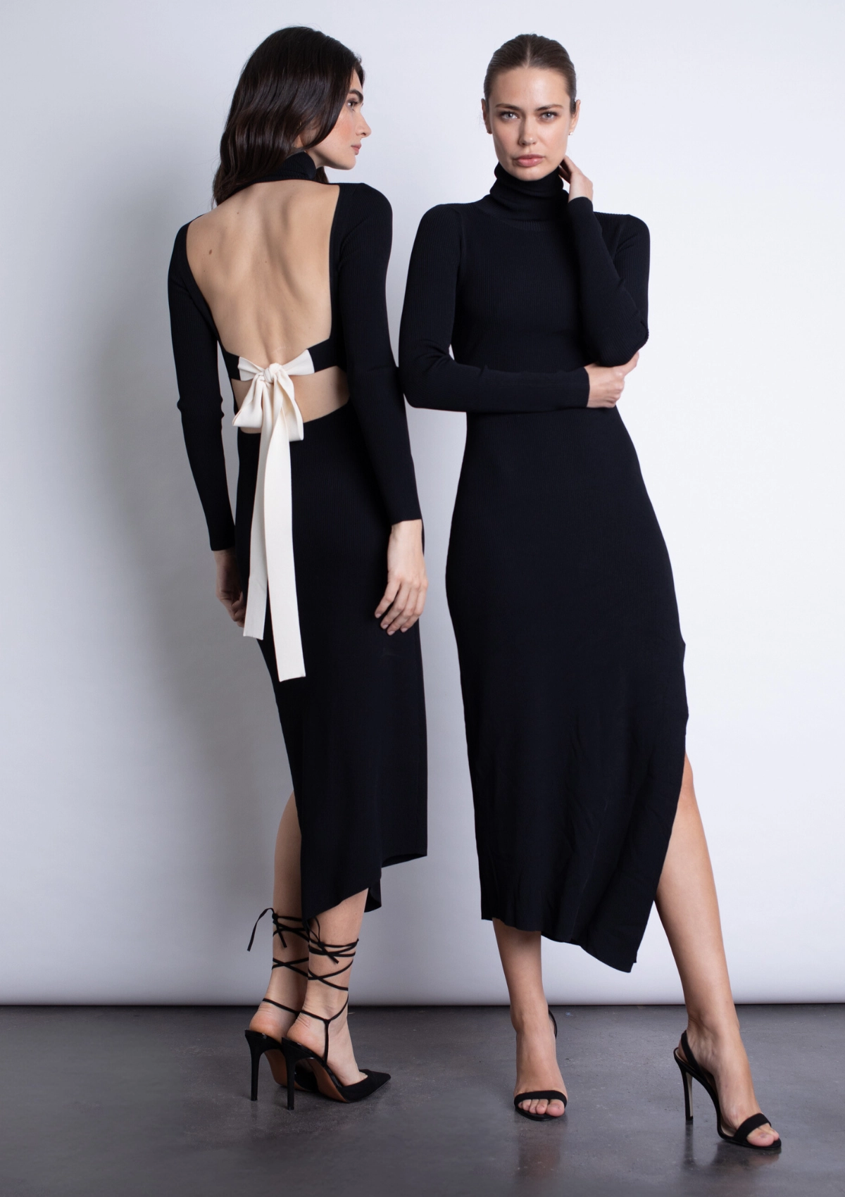 Beadwork Functional-Design Nicole Midi Knit Dress