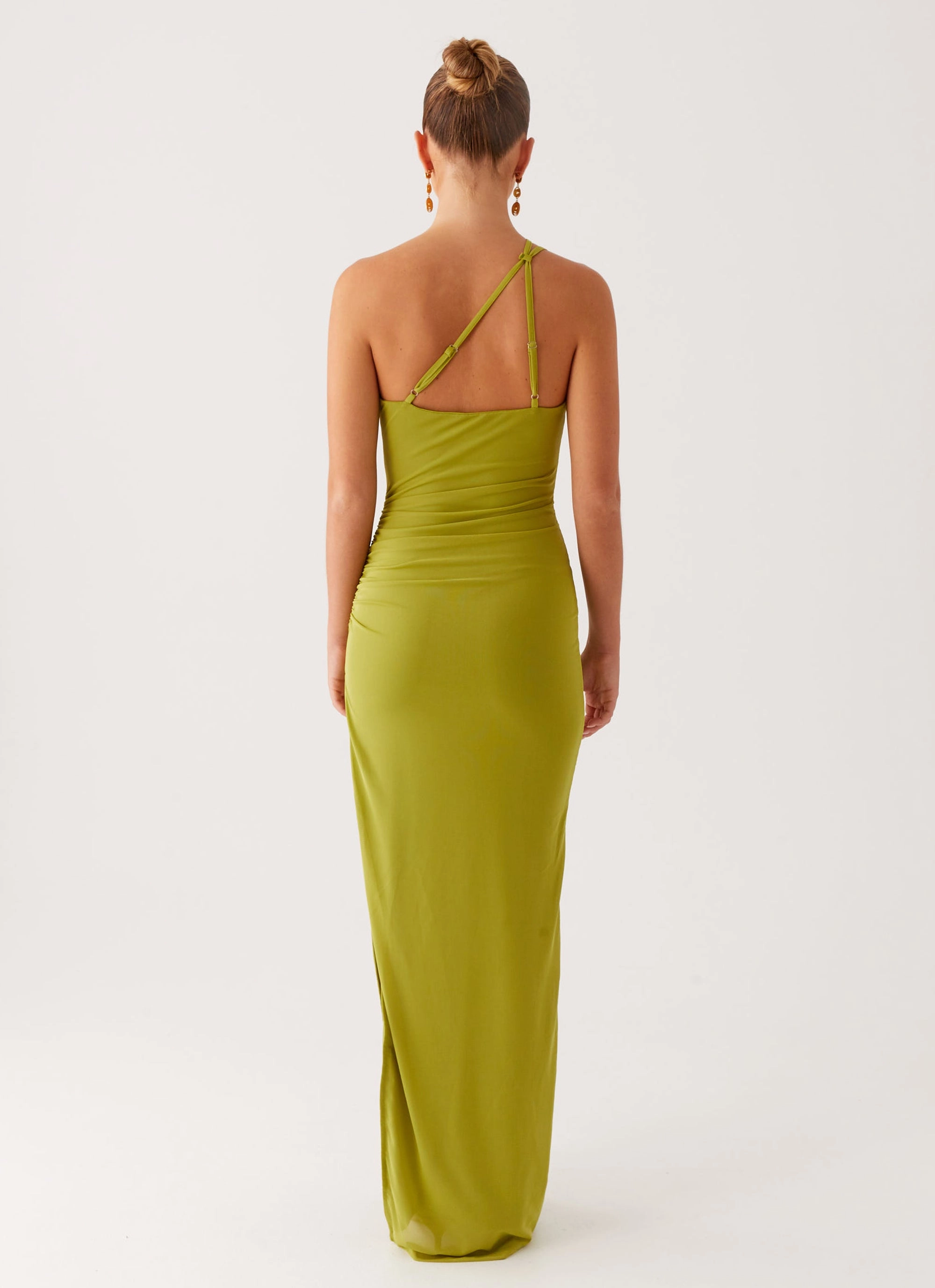 Softly Structured Lamara Maxi Dress - Green