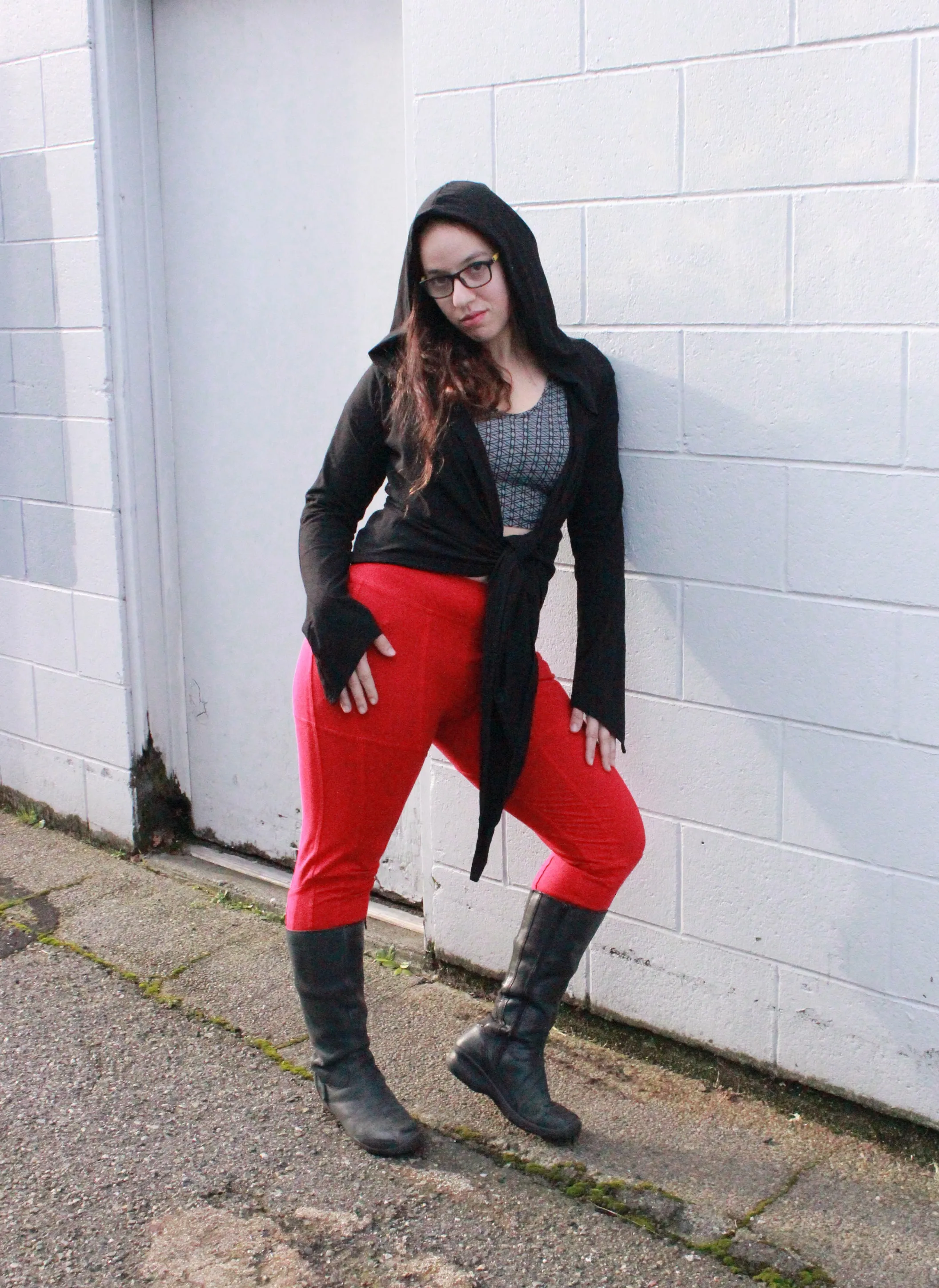 Nisse Lycra Shrug PerimeterStructuralBoning Army Style