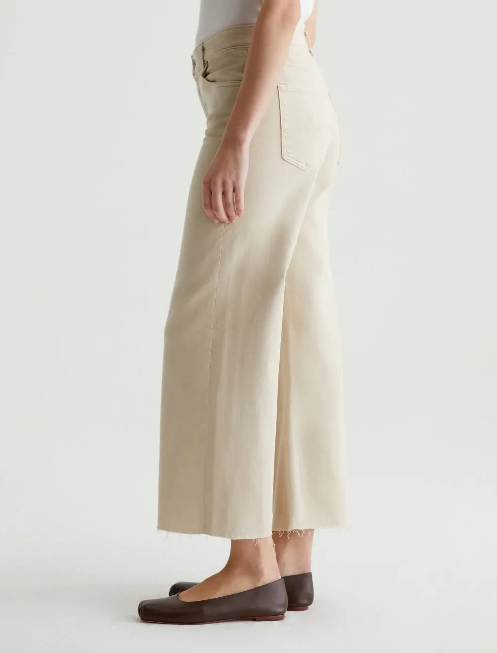 Fresh Look AG Saige Wide Leg Crop - Sulfur Desert Rock