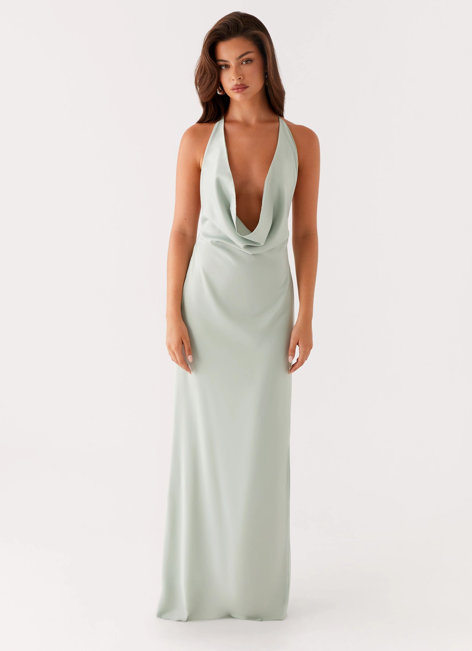 Noemi Maxi Dress - Sage Pose Sweet