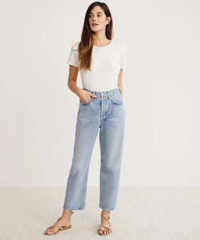 90's Crop Jean Ventilated Back Panel Casual dress