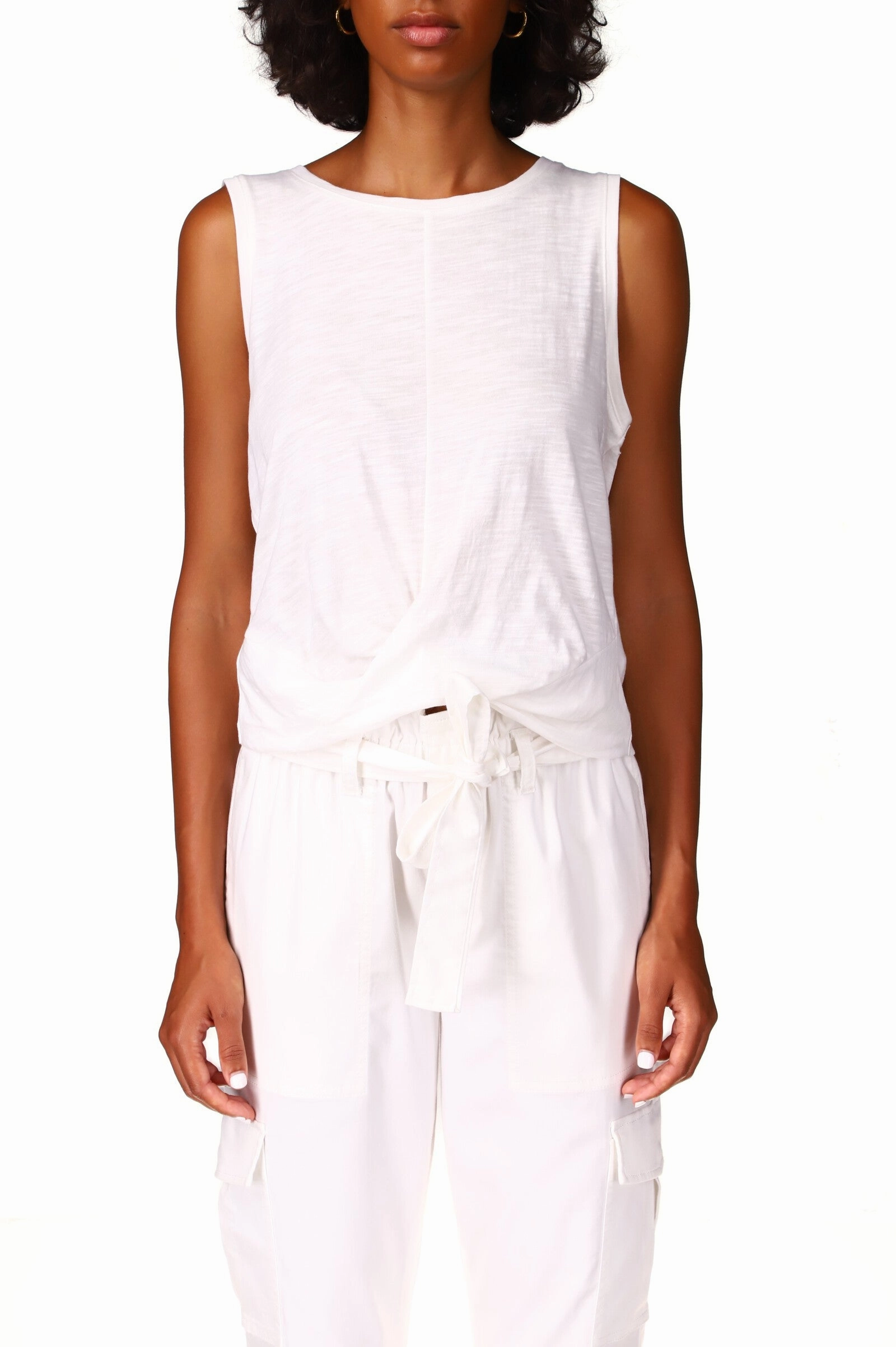 Everyday Look Adjustable Hem Sanctuary Twisted Tank
