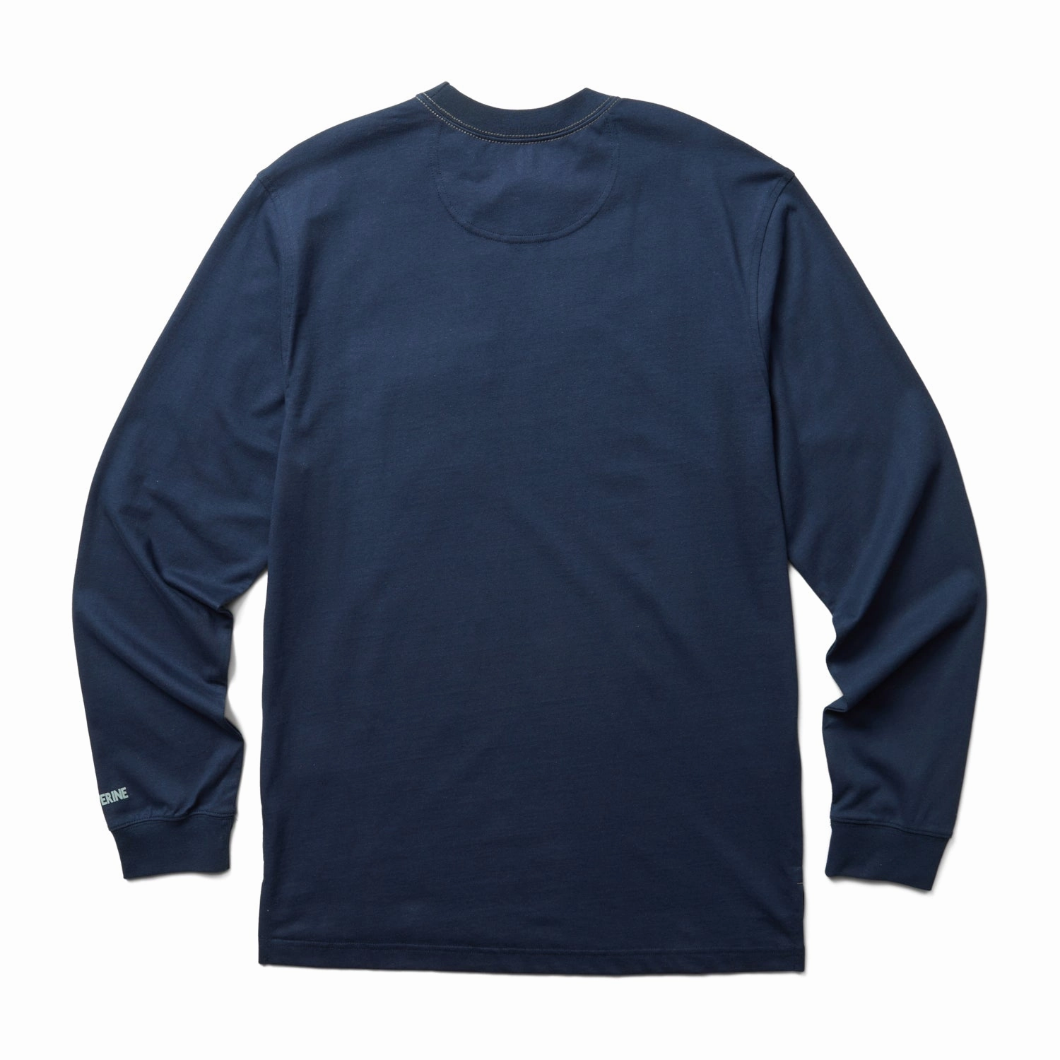 Wolverine Mens Navy 100% Cotton L/S Guardian Tee Adjustable Hem