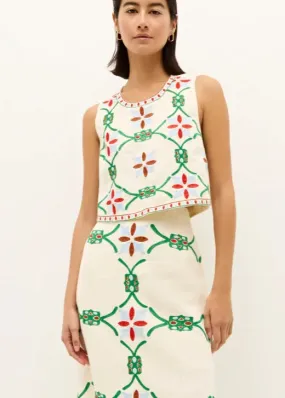 VentilatedMeshPaneling Marie Oliver Davis Top Trellis