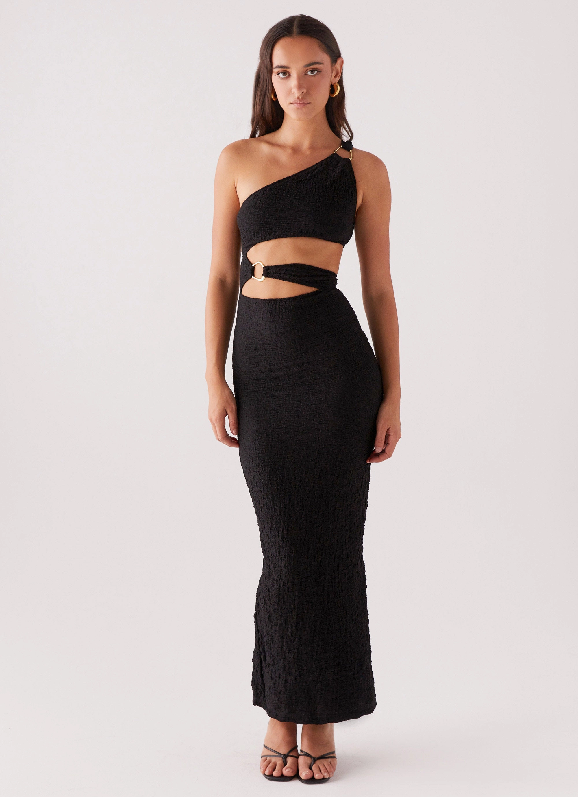 Playful and flirty dress North Haven Maxi Dress - Black