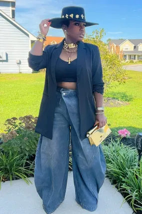 Not So Basic Boyfriend Blazer Airy Layer Fit