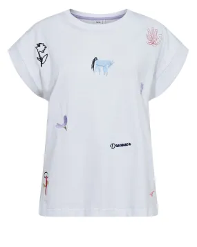 Eco Friendly Fabric NUDEBORA T-SHIRT - GOTS - Bright White