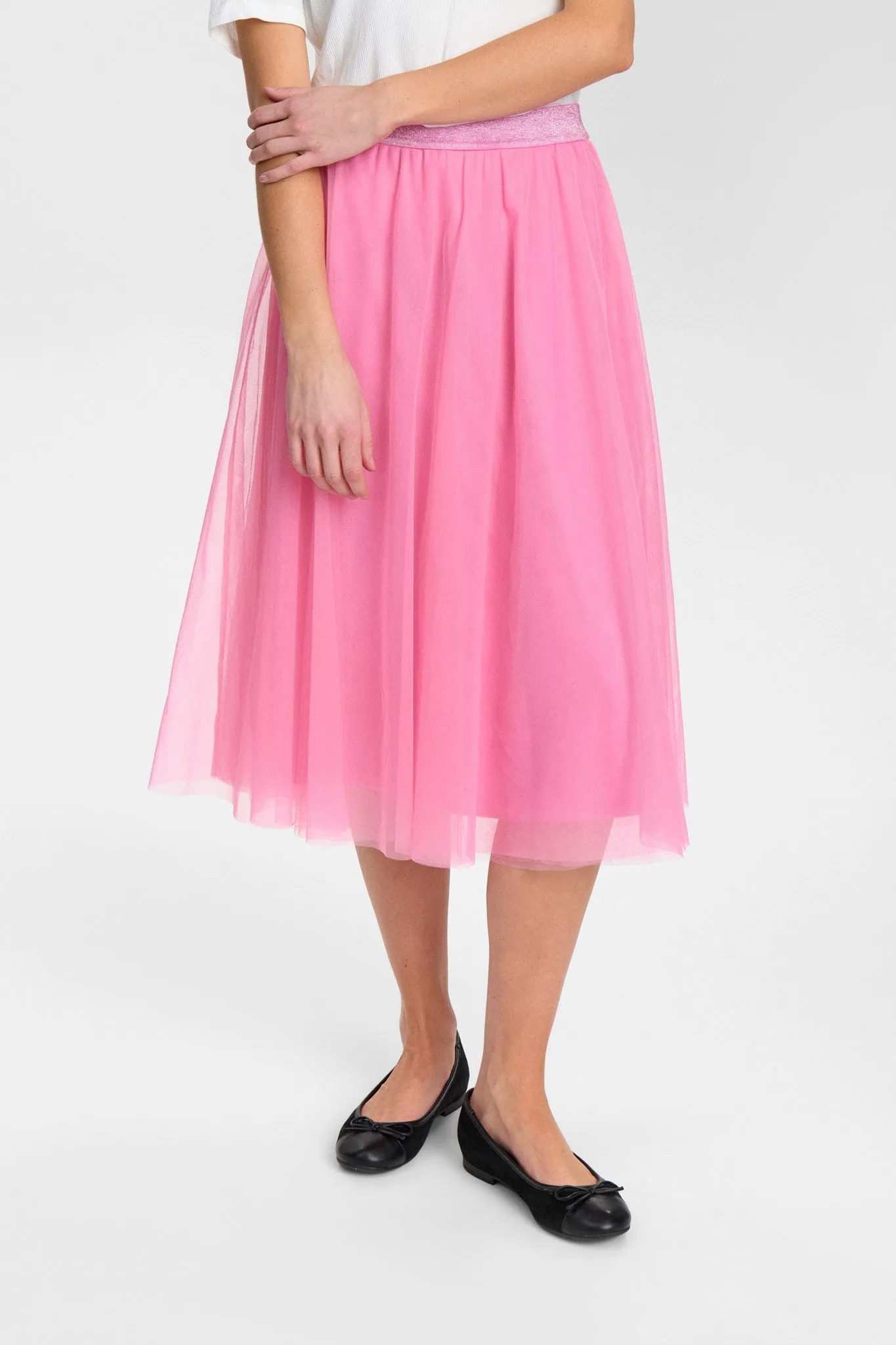 Office Appropriate NUEA SKIRT - Pink Carnation