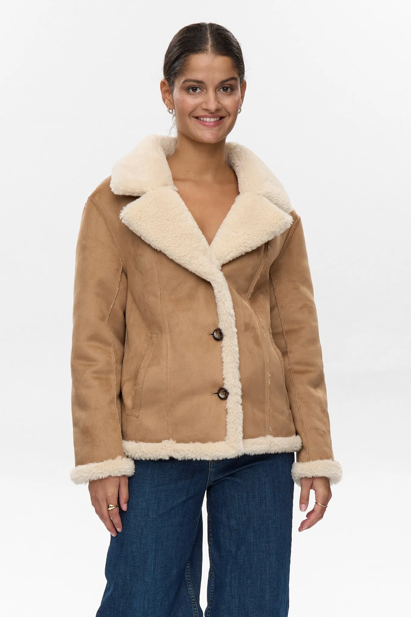 NUELIOTTA REVERSIBLE JACKET - Cognac Airflow Ventilation On The Go