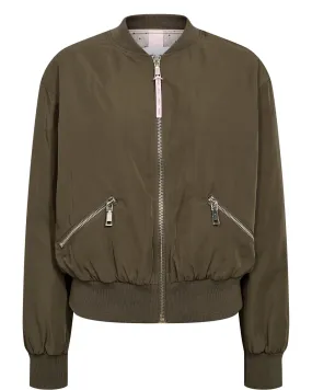 NUELLANORA JACKET  - Grape leaf Soft Fleece Lining Modern Layers